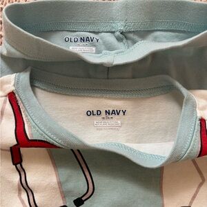 Old Navy Baby Blue Doctor Pajama